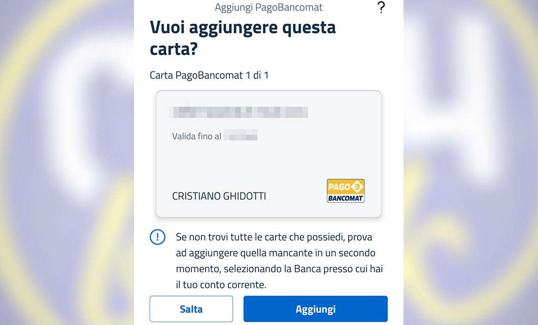 Cashback di Stato e app IO
