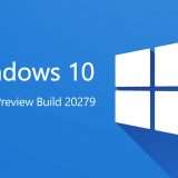 W10 Insider Preview Build 20279: niente di nuovo