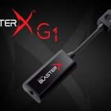 Scheda audio USB Sound BlasterX G1 scontata del 50%