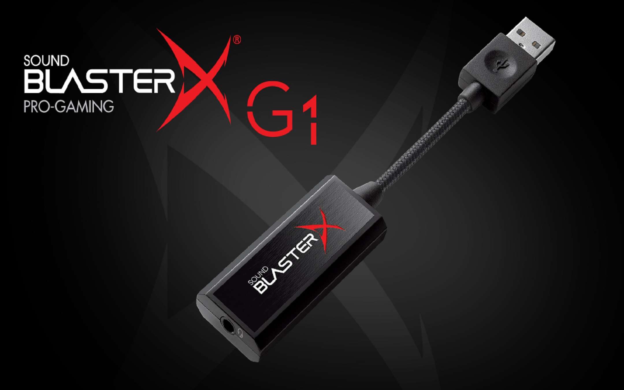 50% off Sound BlasterX G1 USB sound card