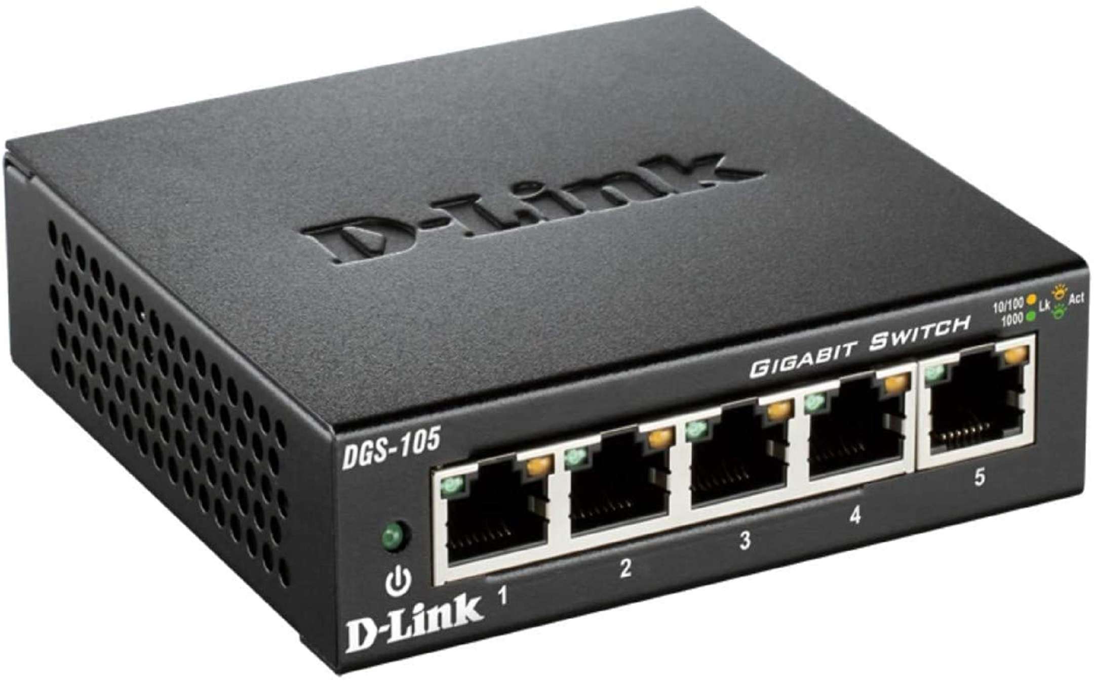 D-Link switch with 5 ports for only 18.99 euros