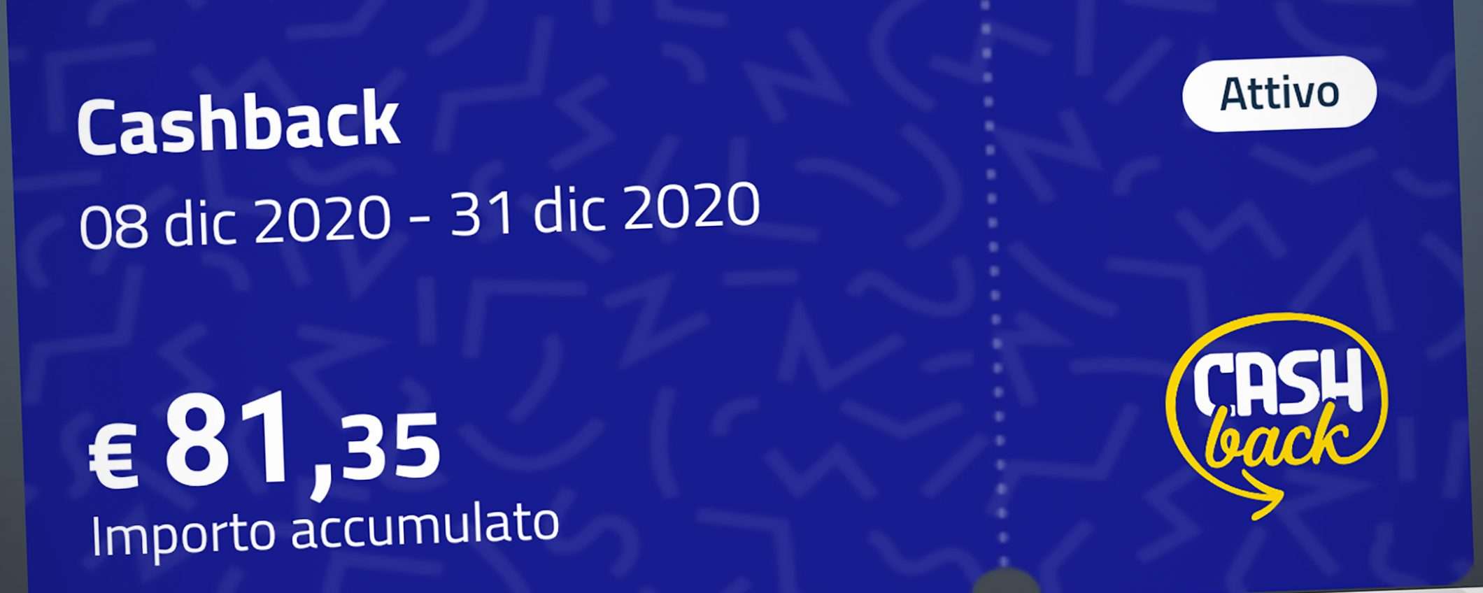 Cashback, le ultime transazioni della prima fase