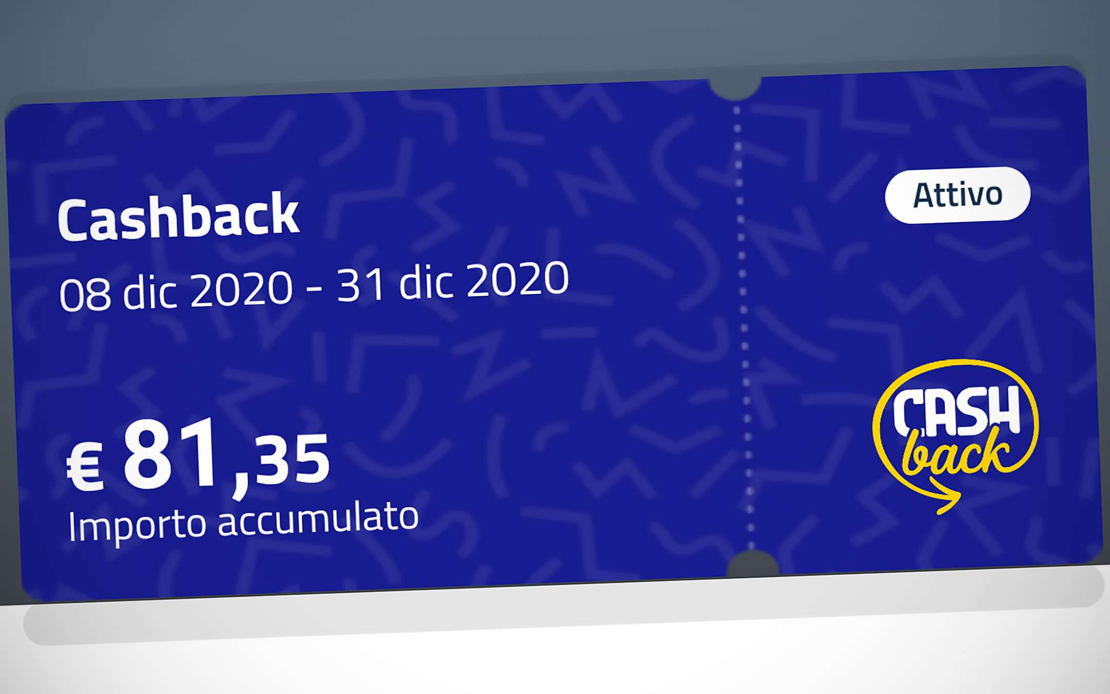 Cashback, the last transactions of the first phase