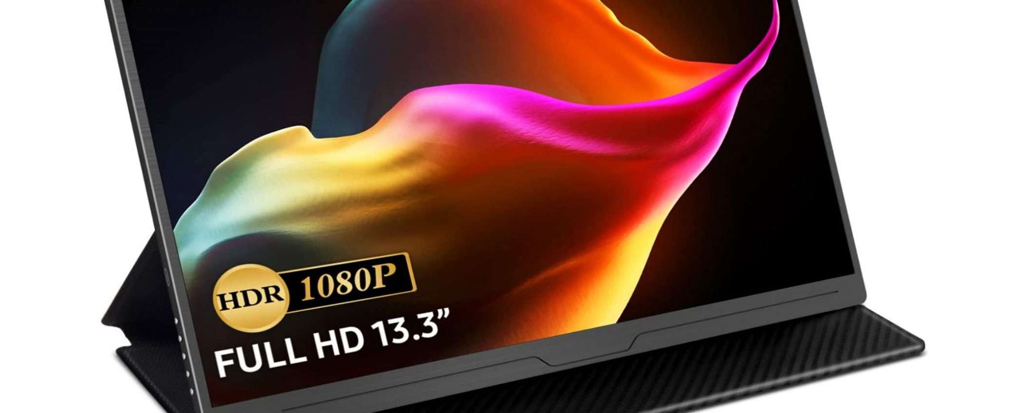 Monitor portatile Full HD IPS: super sconto Amazon