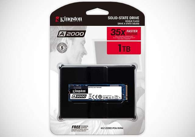 Kingston A2000, SSD PCIe da 1 TB in offerta su Amazon