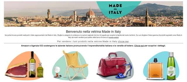 Made in Italy su Amazon
