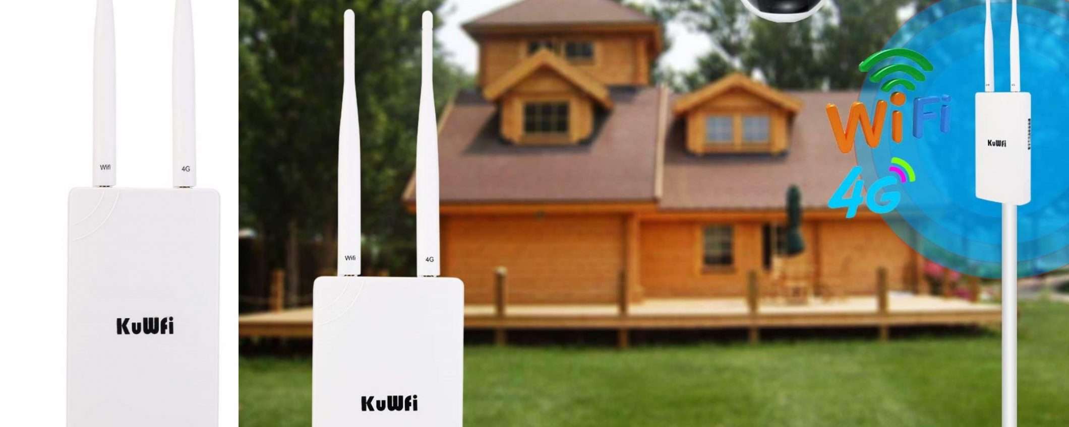 Modem 4G LTE ed extender da esterno in offerta