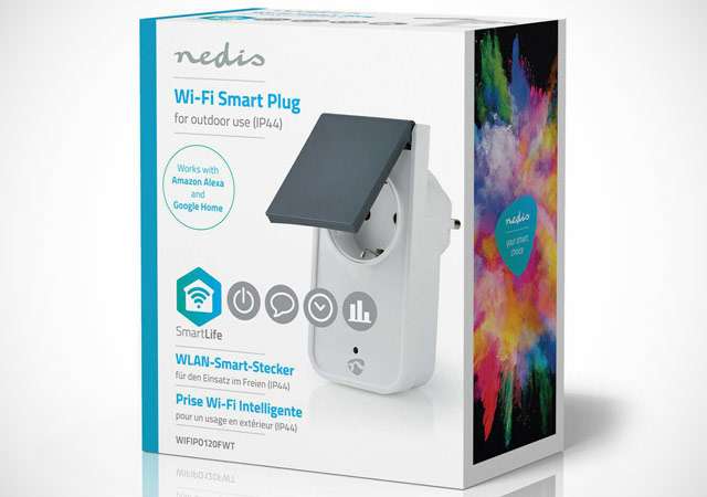 La presa smart di Nedis per esterni con supporto ad Alexa e Assistente Google
