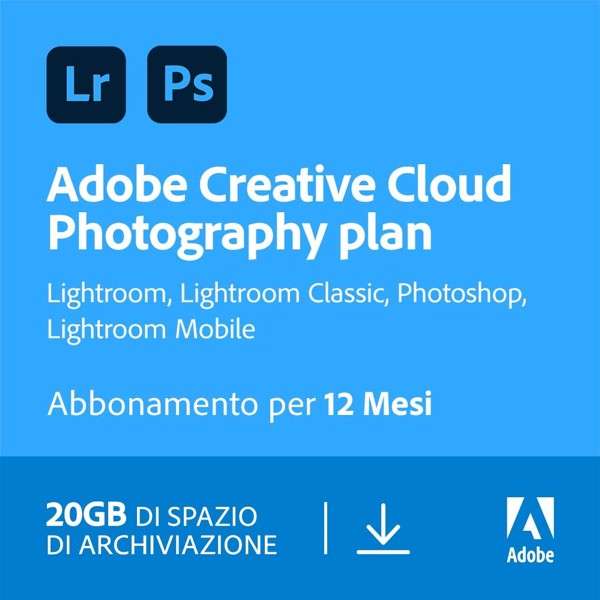 Adobe Creative Cloud Photography plan