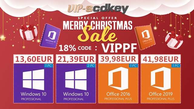 VIP-SCDKey, offerte di Natale