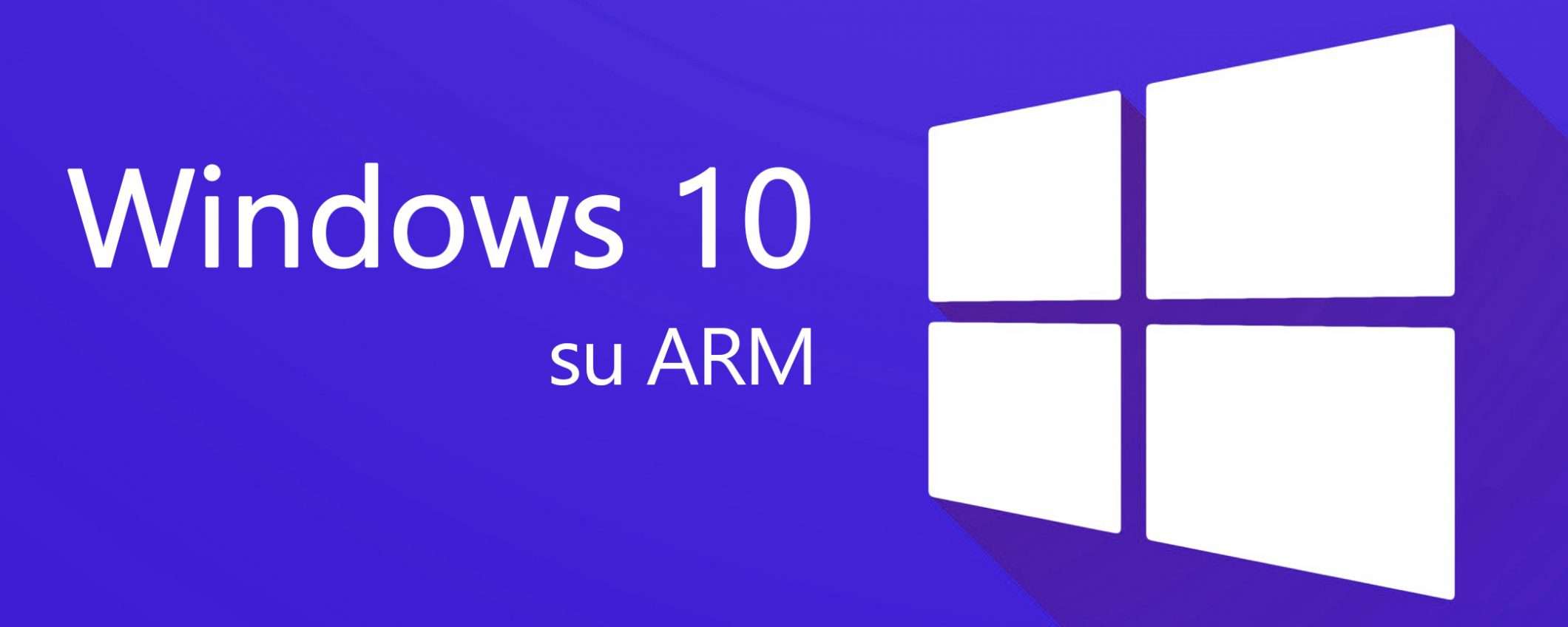 Windows 10 su ARM: c'è l'emulazione delle app x64