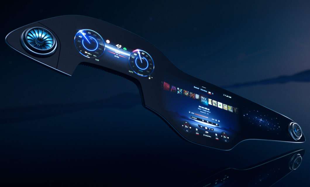 Mercedes-Benz: MBUX Hyperscreen