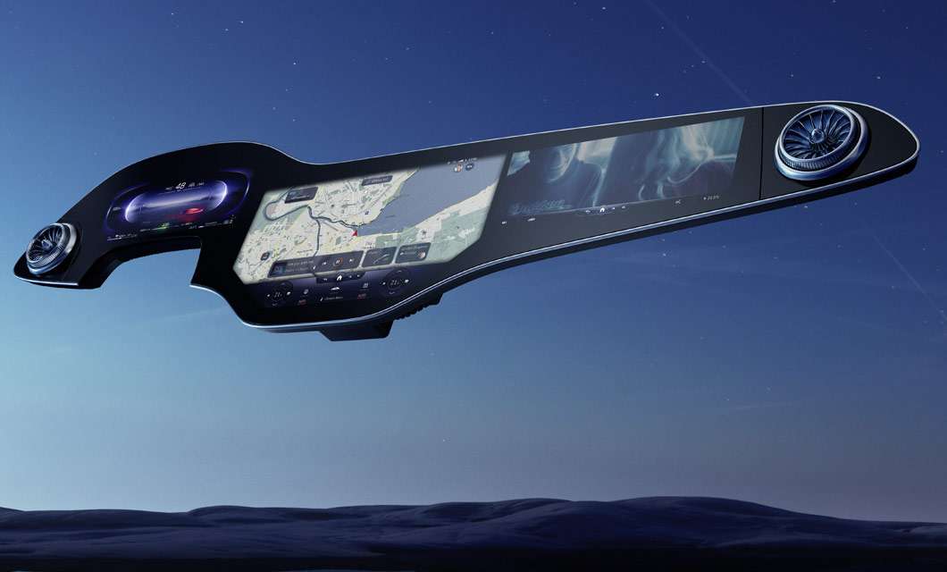 Mercedes-Benz: MBUX Hyperscreen