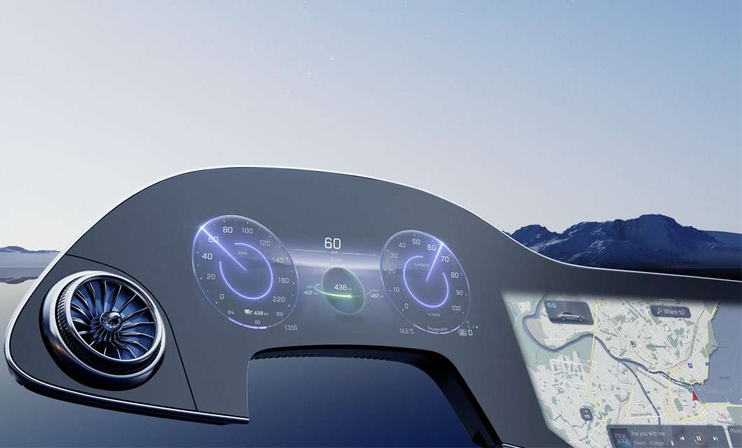 Mercedes-Benz: MBUX Hyperscreen