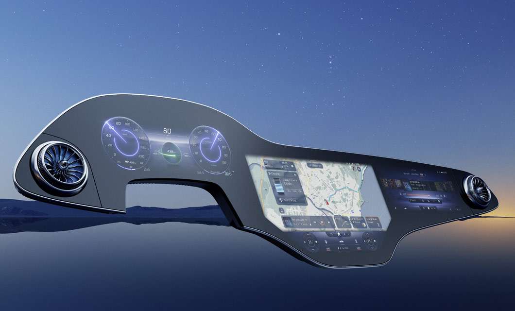 Mercedes-Benz: MBUX Hyperscreen