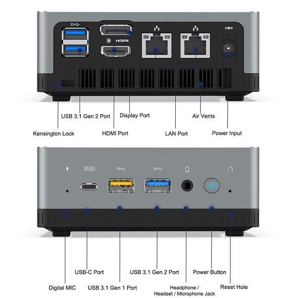 Mini PC Minis Forum UM250 - 2