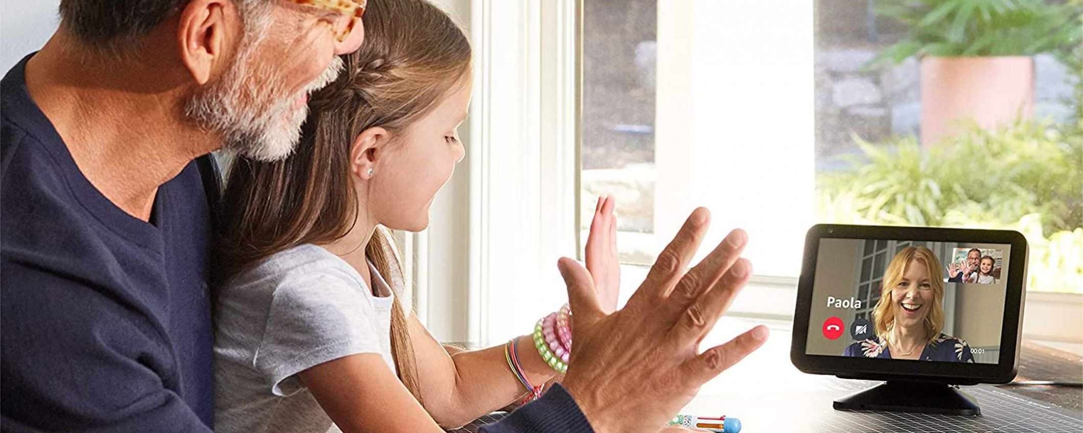 Echo Show 8 disponibile con lo sconto del 35%