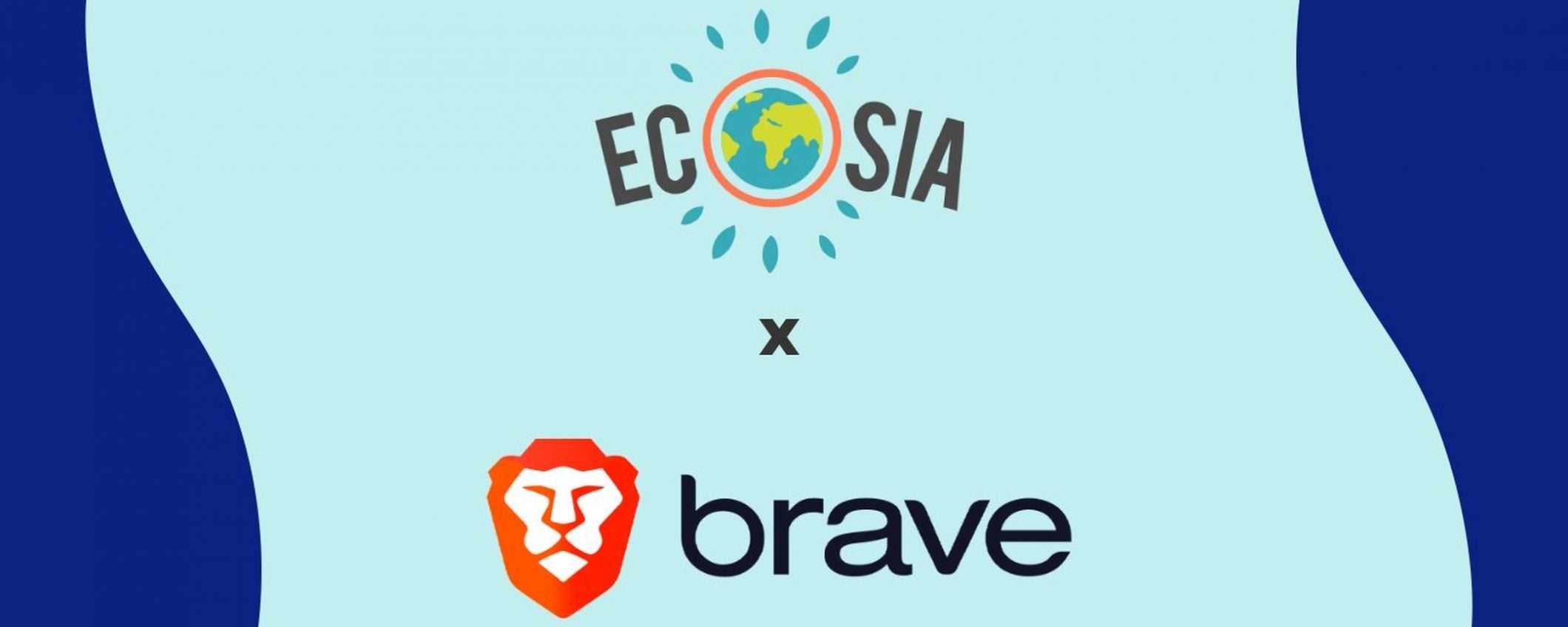 Ecosia, motore di ricerca predefinito di Brave