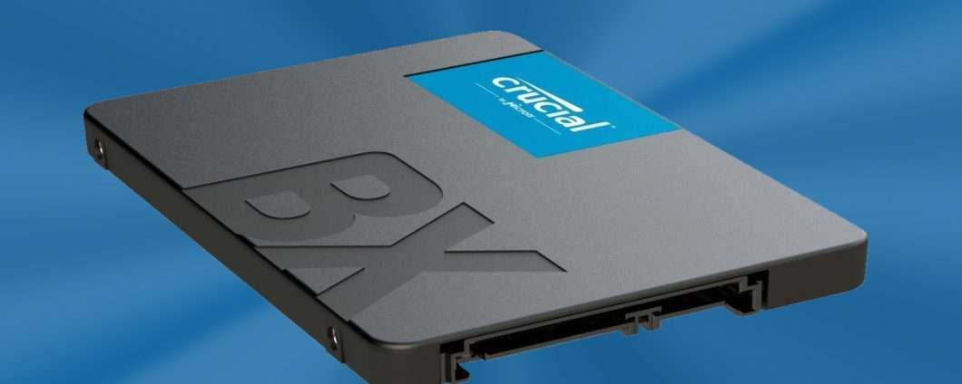 SSD Crucial BX500 da 1 TB a soli 87€ su Amazon