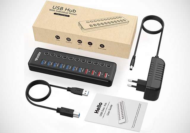 Lo Hub USB di WENTER oggi in offerta su Amazon