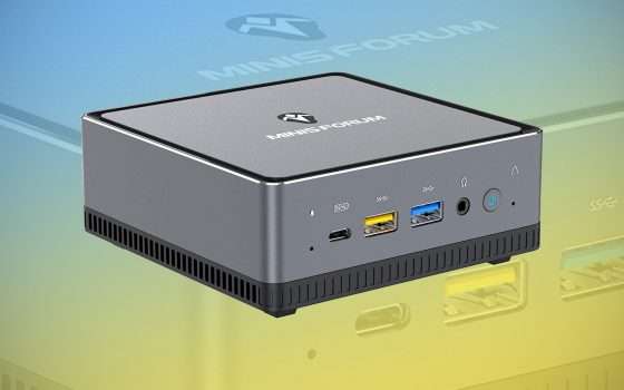 Mini PC con Ryzen 5, 16/256 GB in offerta lampo