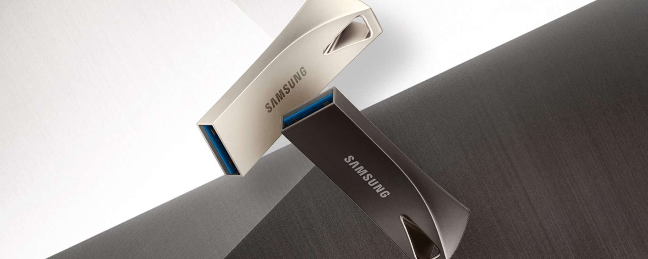 Samsung Bar Plus: Flash Drive USB in offerta a -34%