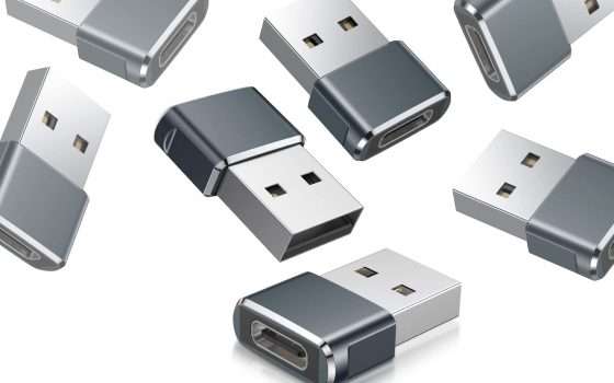 Da USB-A a USB-C: ecco l'offerta sui riduttori