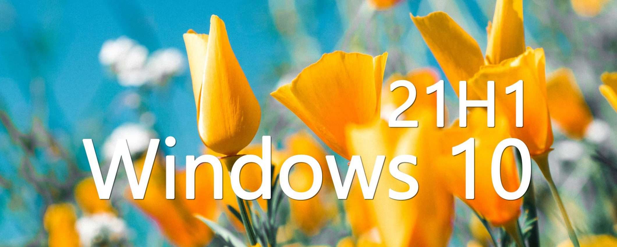 Windows 10 21H1 non sarà un major update