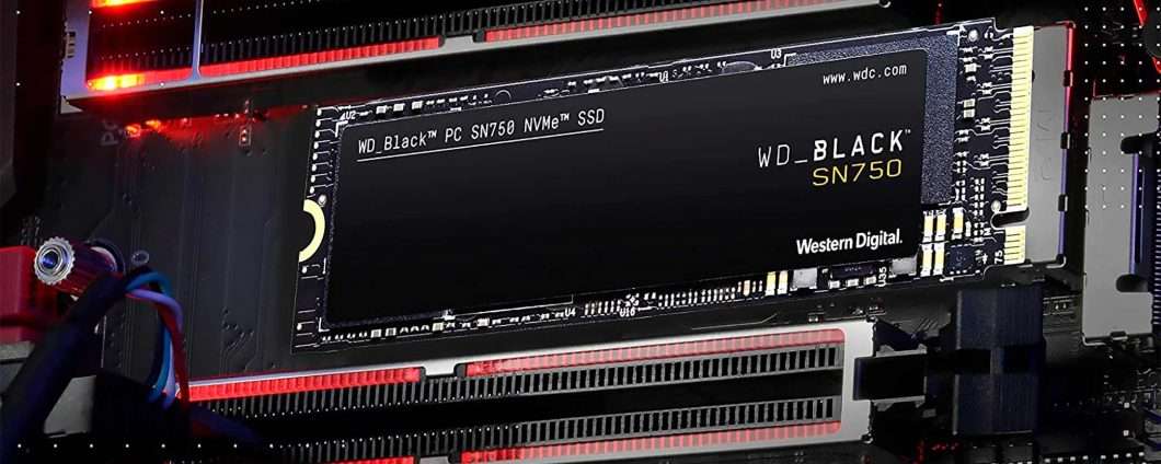 WD Black SN750 da 500 GB scontato del 55%