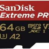SanDisk Extreme Pro da 64GB: sconto del 51%, solo 20€