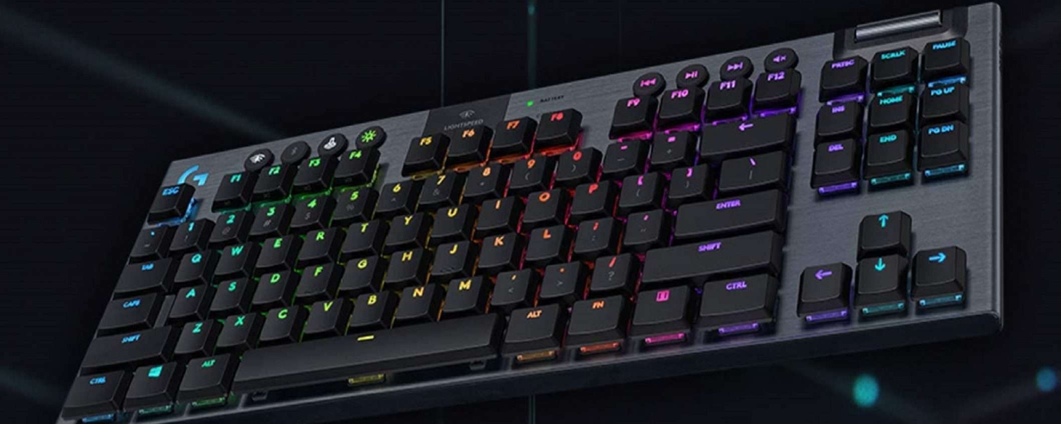 Tastiera da gaming Logitech G915 TKL wireless a 70€ in meno!