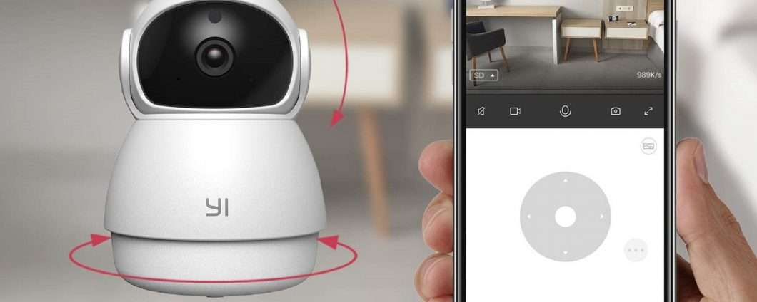YI Dome Guard: videocamera di sicurezza a 360° scontata del 26%