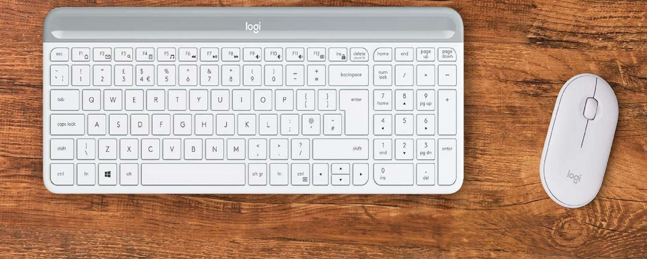 Logitech MK470 Kit: mouse e tastiera a soli 39,99€