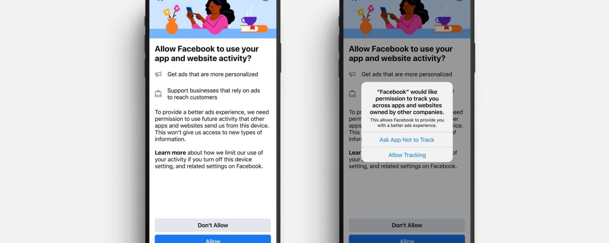 Pubblicità: Facebook chiede di attivare il tracciamento