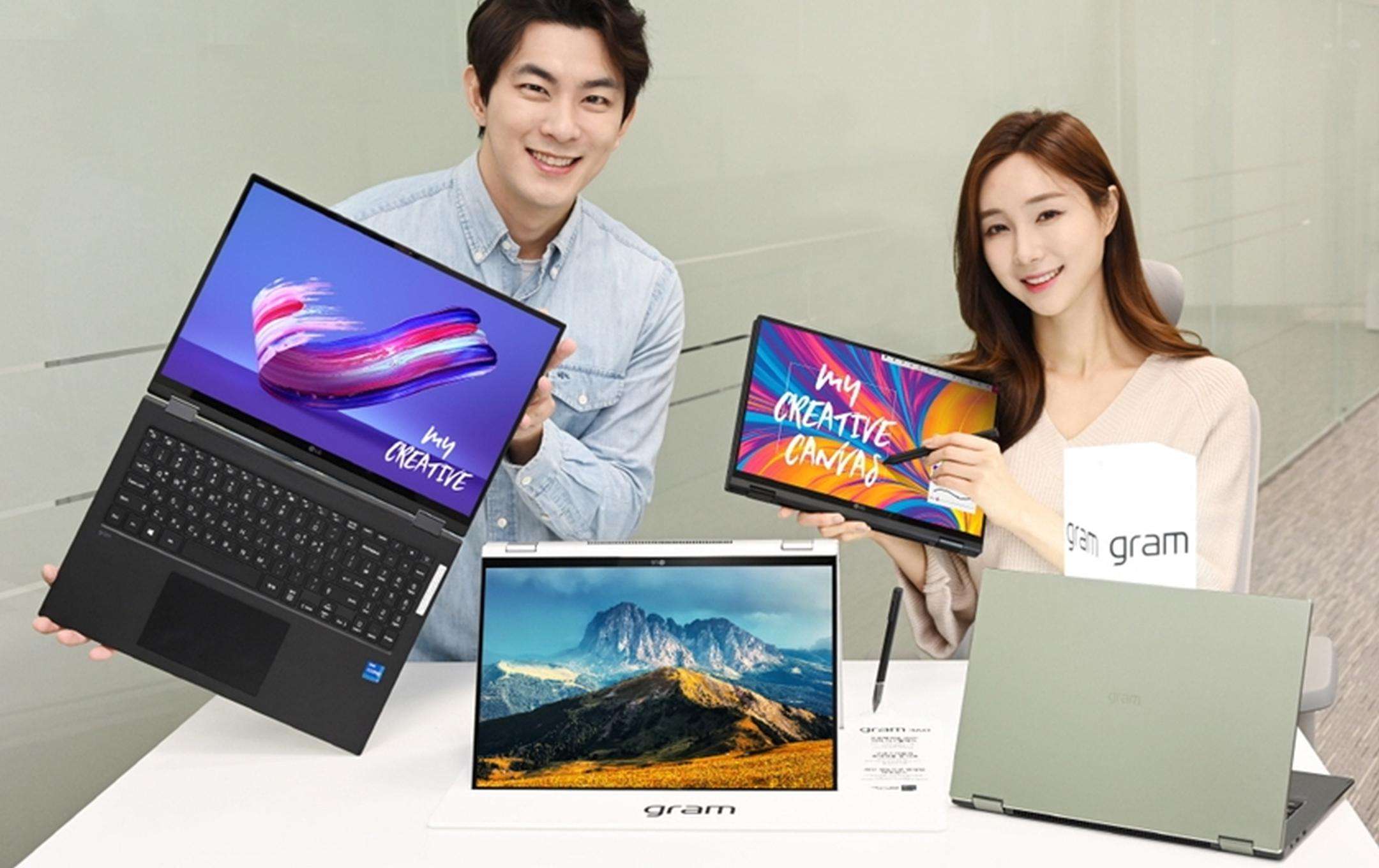 LG Gram 360: convertible with Tiger Lake processors