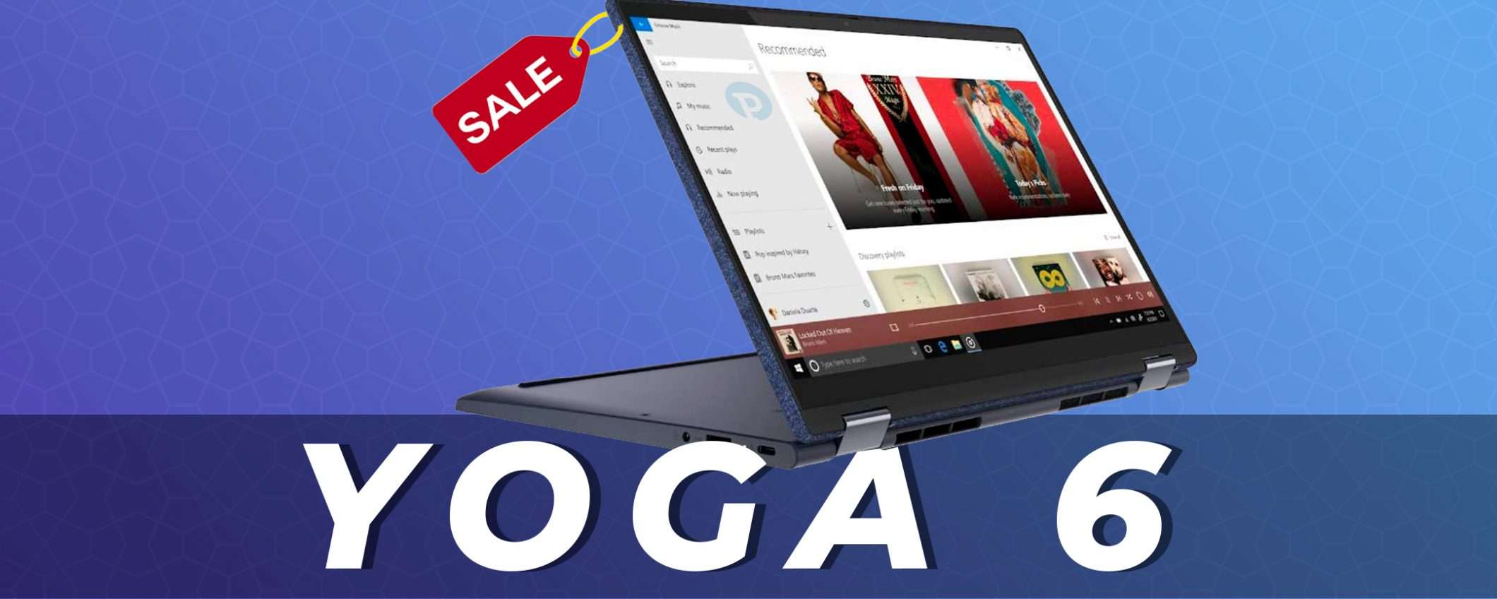 Lenovo Yoga 6: Ryzen 7 e 16GB di RAM in offerta oggi (-100€)