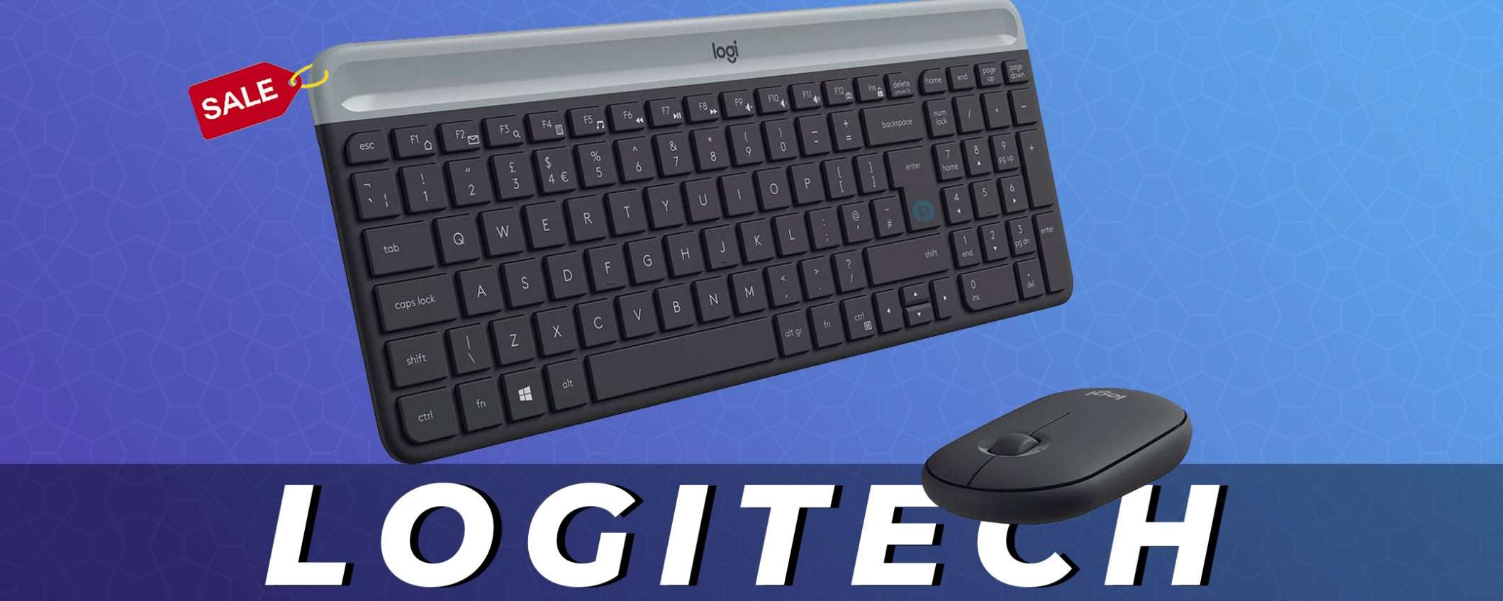 Logitech MK470: Kit Wireless Tastiera + Mouse in offerta (-33%)