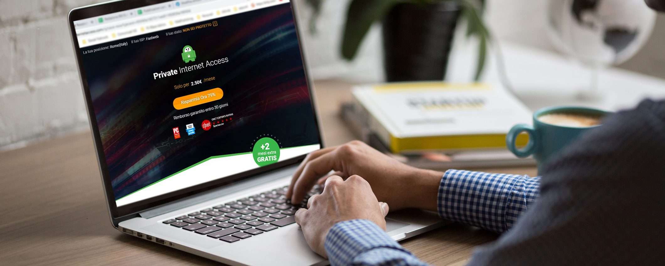 Protezione totale con PIA VPN a meno di 2 euro/mese