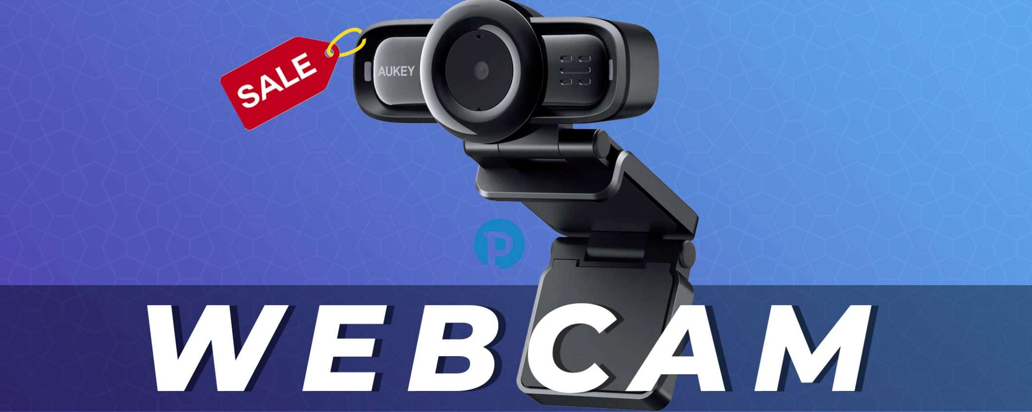 Webcam AUKEY a metà prezzo con questo coupon (-30€)