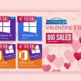 GoDeal24 vi ama: offerte Office e Windows di San Valentino