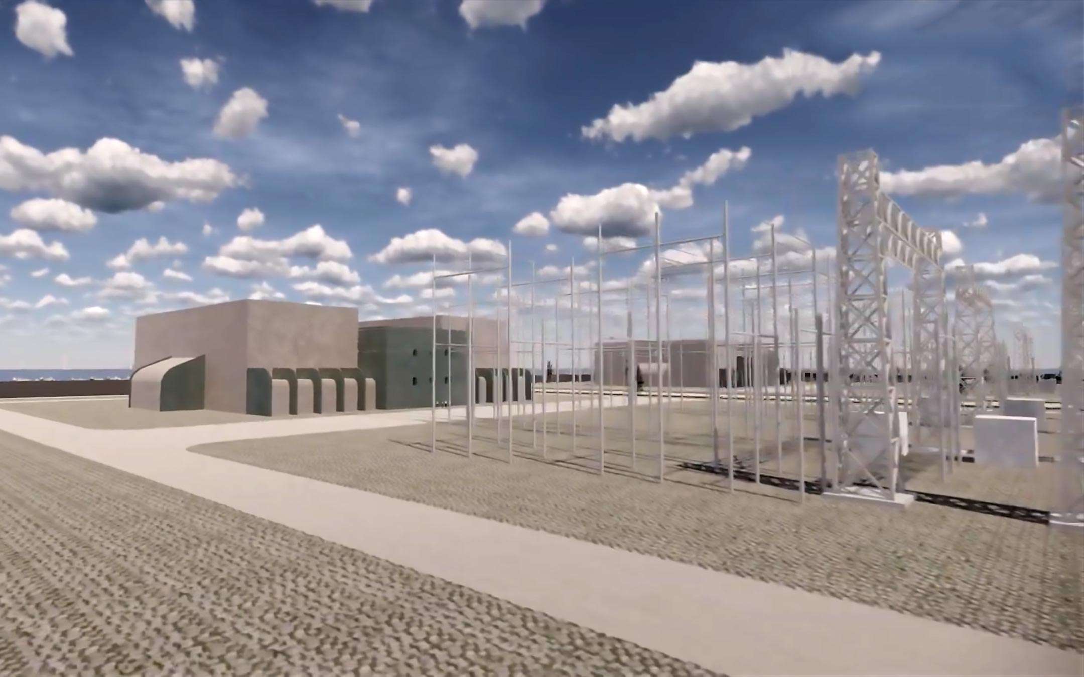 The artificial island that produces clean energy The artificial island that produces clean energy