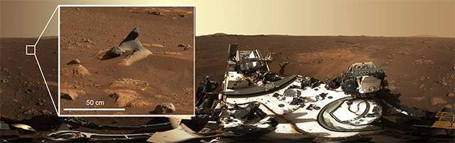 Il panorama di Marte catturato dal rover Perseverance