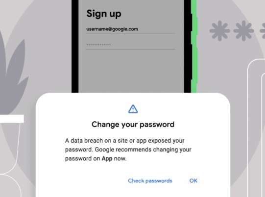 Password Checkup su Android