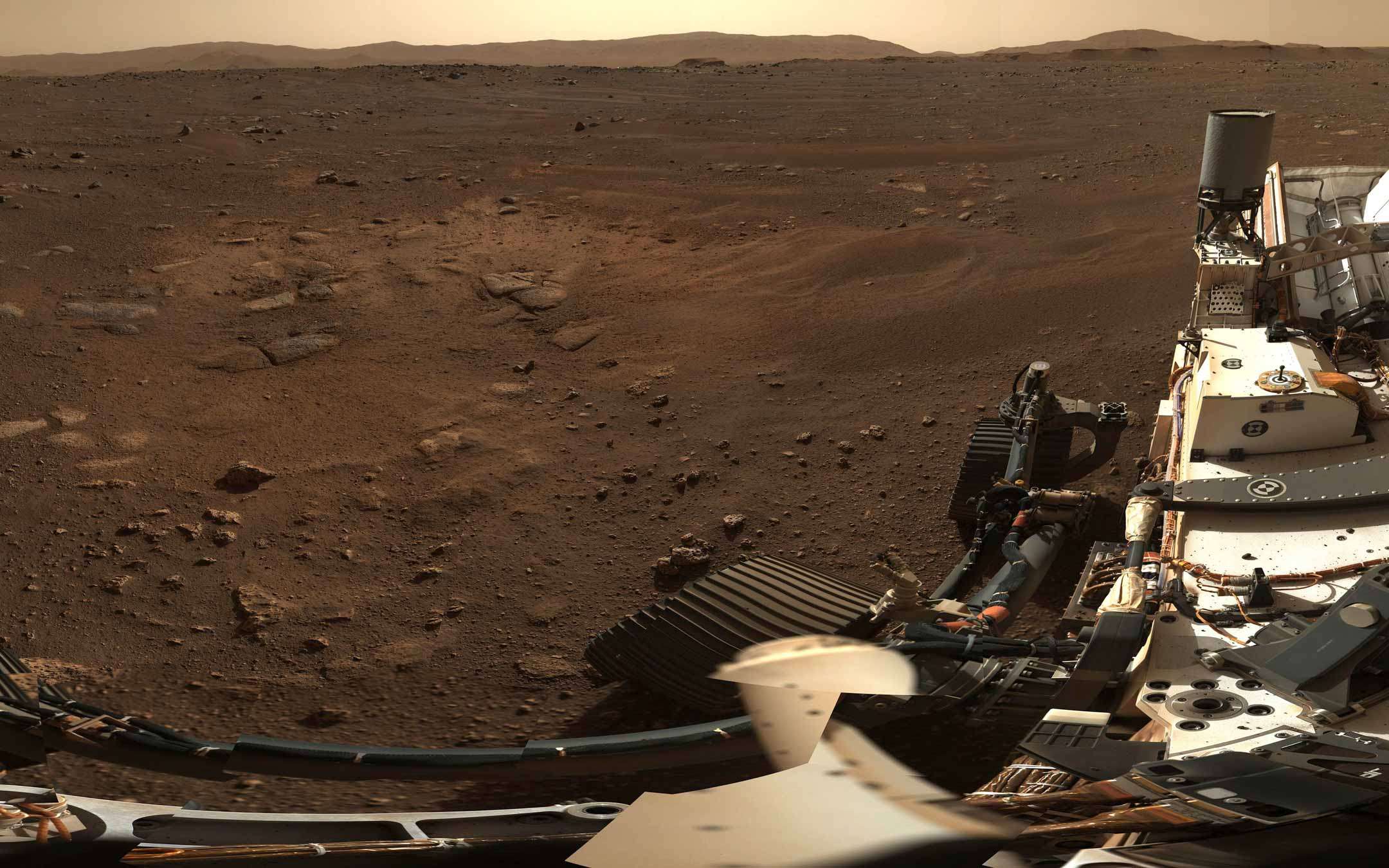 Perseverance shows us the panorama of Mars Perseverance shows us the panorama of Mars
