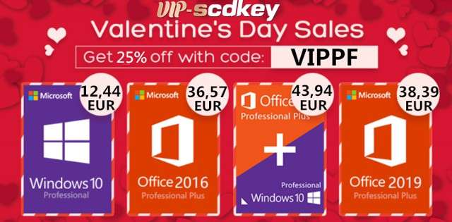 SCDKey per San Valentino