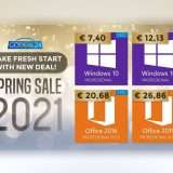 Windows 10 a 7€, Office a 15€: sconti di primavera GoDeal24