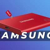 Samsung T7: SSD Portatile da 2TB in offerta (-13%)