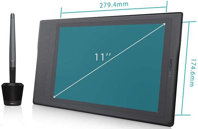 La tavoletta grafica Huion Inspiroy Q11K