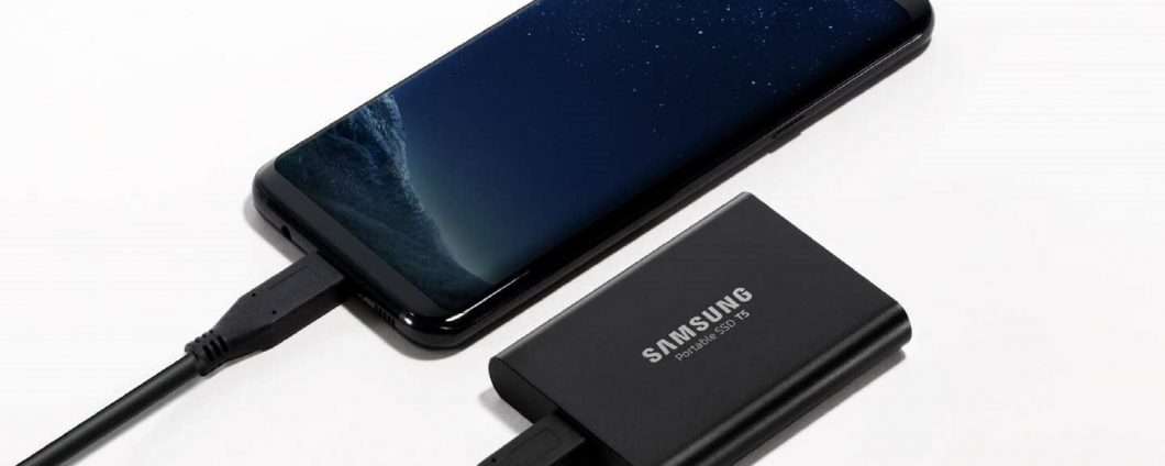 Samsung Memorie T5 da 1 TB a poco più di 100€