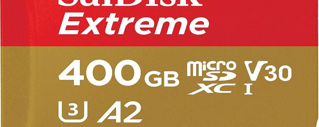 SanDisk Extreme microSDXC da 400GB a un prezzo eccezionale